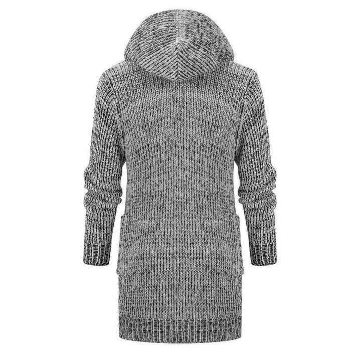 Damsko cardigan med huva och sidofickor Mirla-Eva Jonsson