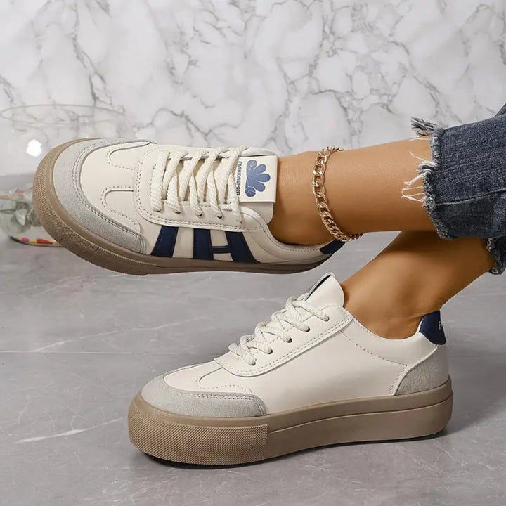 Damskor | 3-stripes | Snörning | Vita sneakers | Damskor-Eva Jonsson