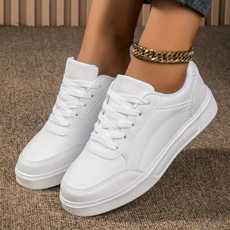 Damskor - Lace Up - Lättvikt - Skate-skor - Sneakers Låg-Eva Jonsson