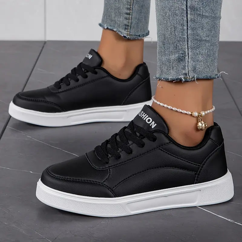 Damskor - Lace Up - Lättvikt - Skate-skor - Sneakers Låg-Eva Jonsson