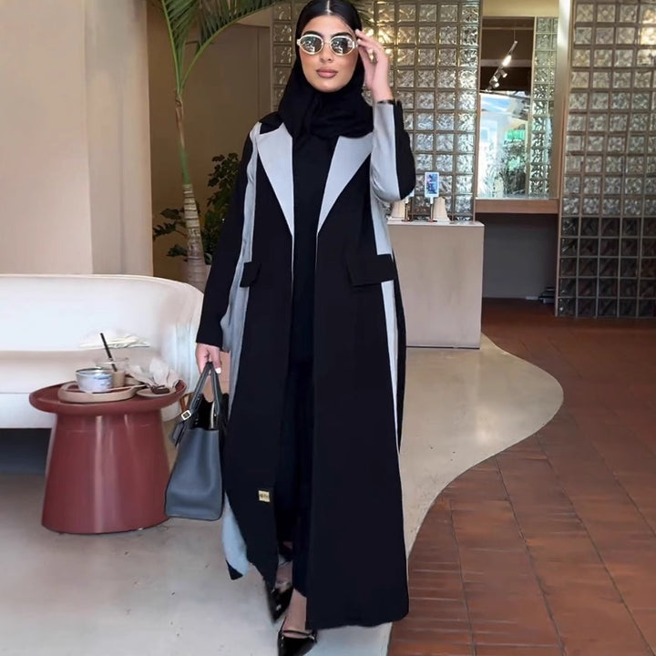Damskt statement-kimono med kontrasterande silhuett Mirla-Eva Jonsson