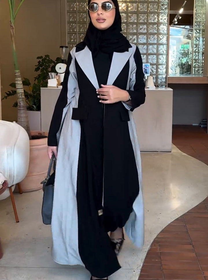 Damskt statement-kimono med kontrasterande silhuett Mirla-Eva Jonsson