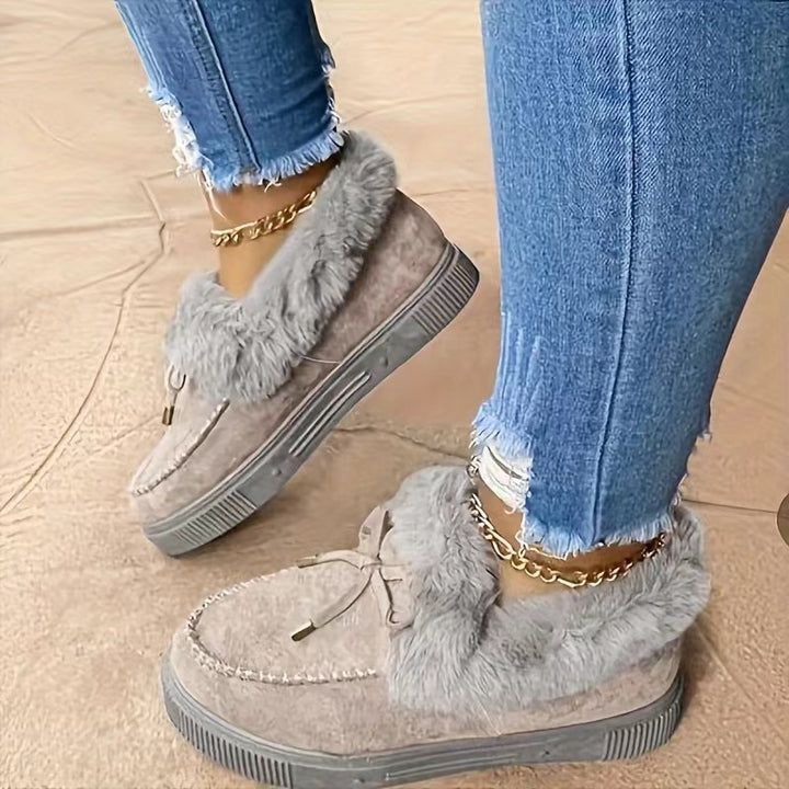 Damsneakers med mysig pä krage Mirla-Eva Jonsson