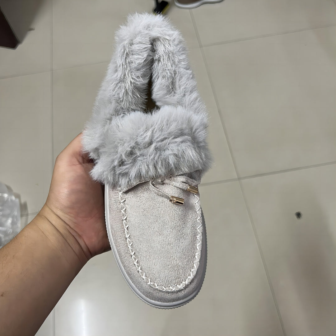 Damsneakers med mysig pä krage Mirla-Eva Jonsson