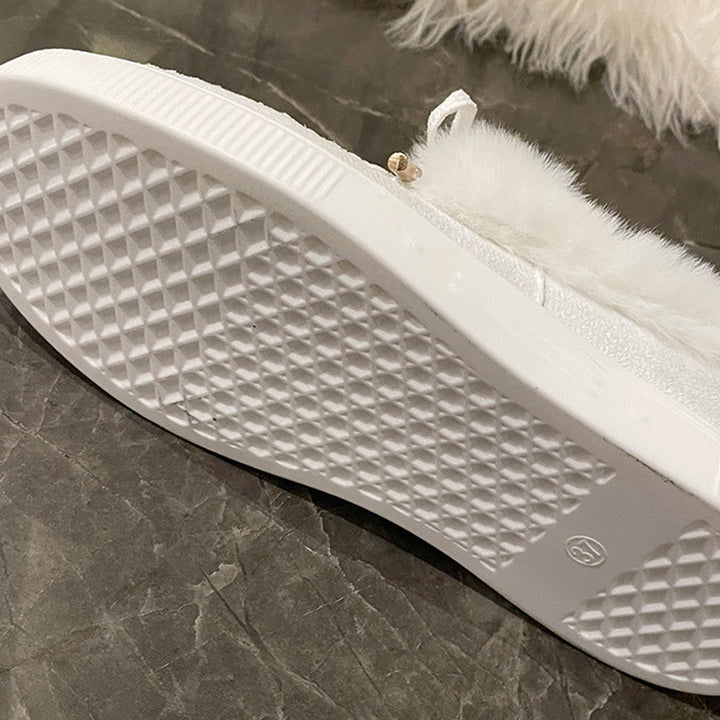 Damsneakers med mysig pä krage Mirla-Eva Jonsson