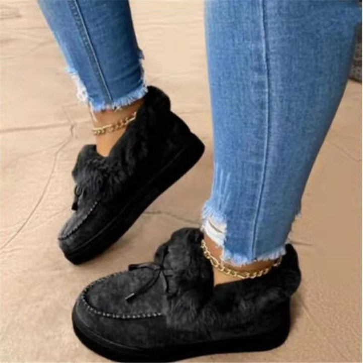 Damsneakers med mysig pä krage Mirla-Eva Jonsson