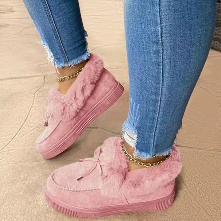 Damsneakers med mysig pä krage Mirla-Eva Jonsson