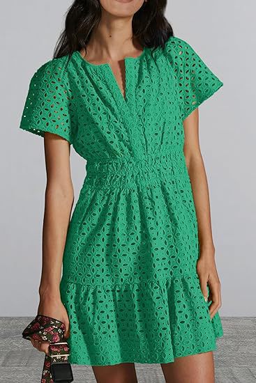 Damsommarklänning i romantisk Broderie Anglaise stil Eva Jonsson-Eva Jonsson