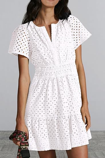 Damsommarklänning i romantisk Broderie Anglaise stil Eva Jonsson-Eva Jonsson