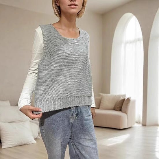 Damstickad jacka med dekorativ design på baksidan och sladdetaljer Eva Jonsson-Eva Jonsson