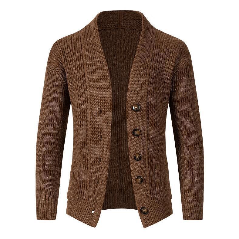Damstickad jacka med knapplöst design och sidofickor Eva Jonsson-Eva Jonsson