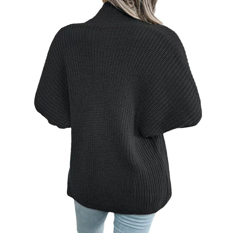 Damstickad jacka med oversized skärning Mirla-Eva Jonsson