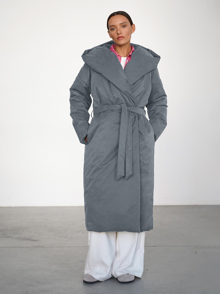 Damstor oversize dunjacka med huva Mirla-Eva Jonsson