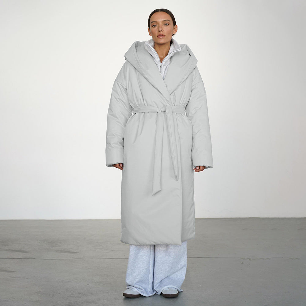 Damstor oversize dunjacka med huva Mirla-Eva Jonsson