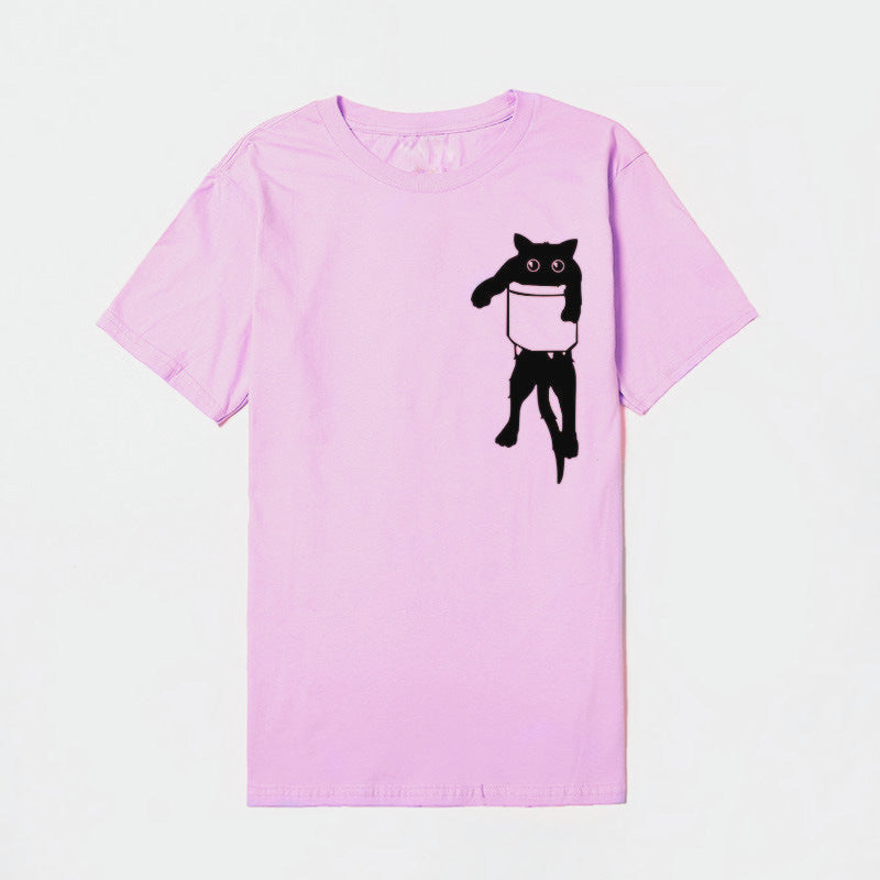 Damstylish T-shirt med kreativ grafisk design Mirla-Eva Jonsson