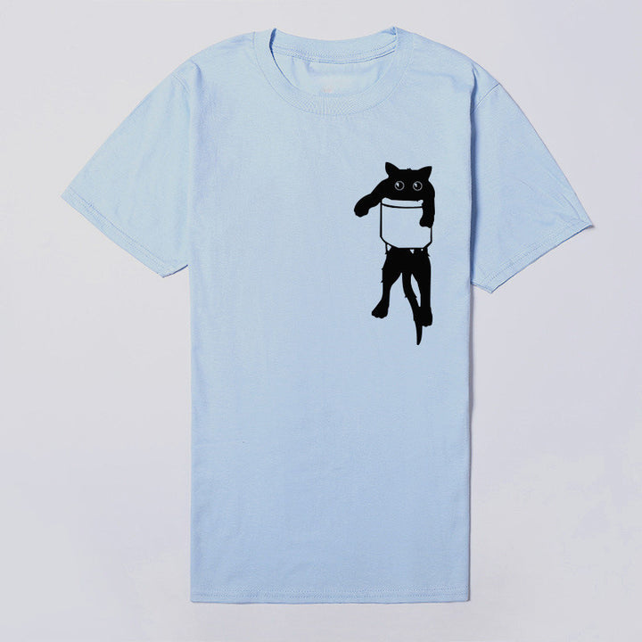 Damstylish T-shirt med kreativ grafisk design Mirla-Eva Jonsson