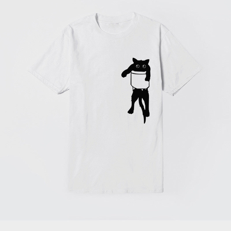 Damstylish T-shirt med kreativ grafisk design Mirla-Eva Jonsson