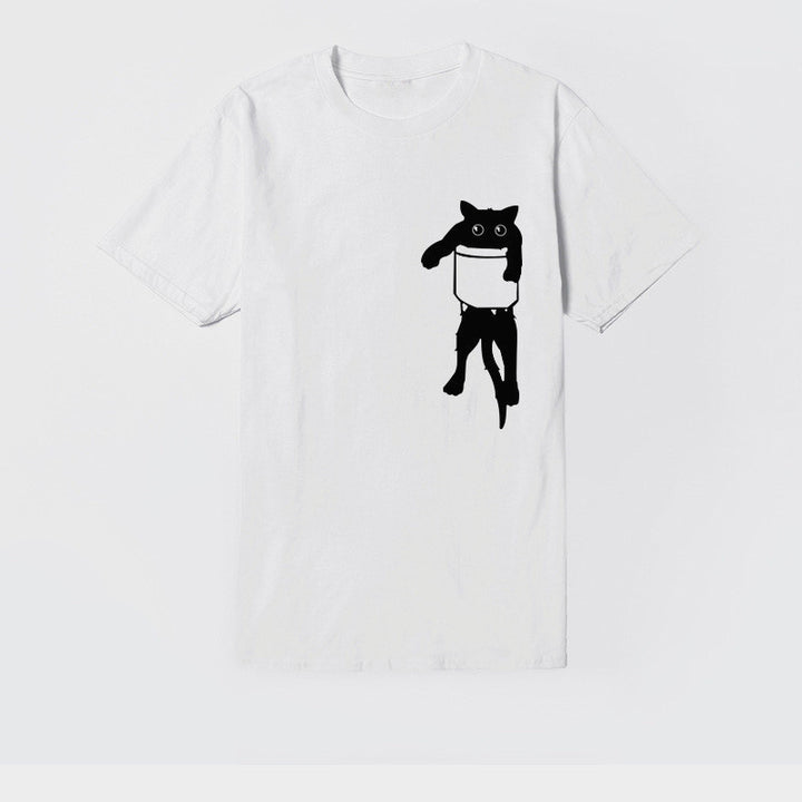 Damstylish T-shirt med kreativ grafisk design Mirla-Eva Jonsson