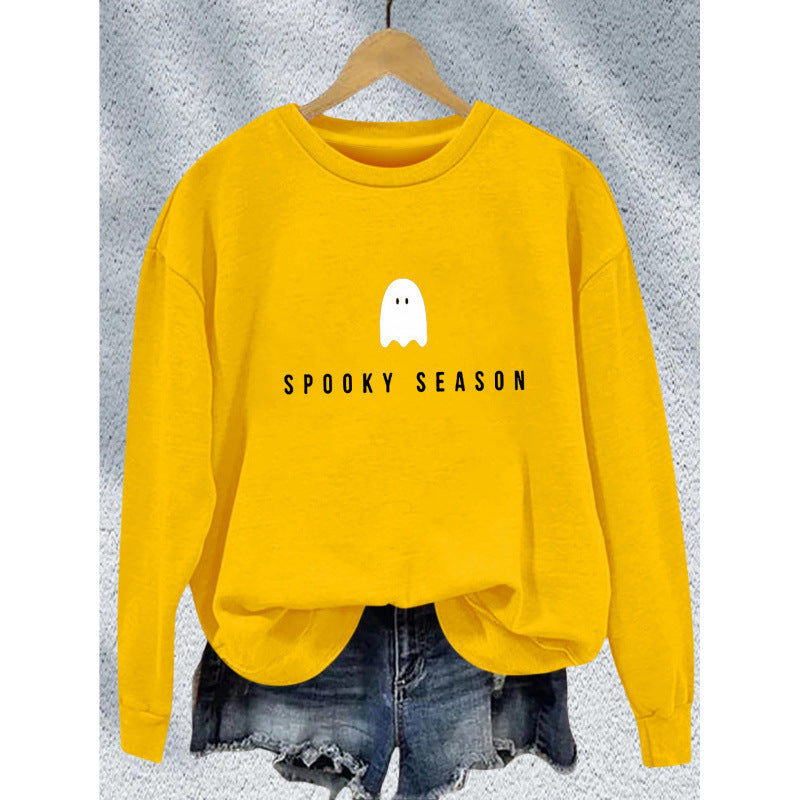 Damsvetttröja med avslappnad spöklik design och mjuk inre fleece Mirla-Eva Jonsson