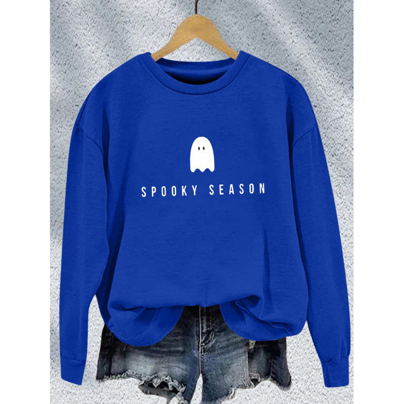 Damsvetttröja med avslappnad spöklik design och mjuk inre fleece Mirla-Eva Jonsson
