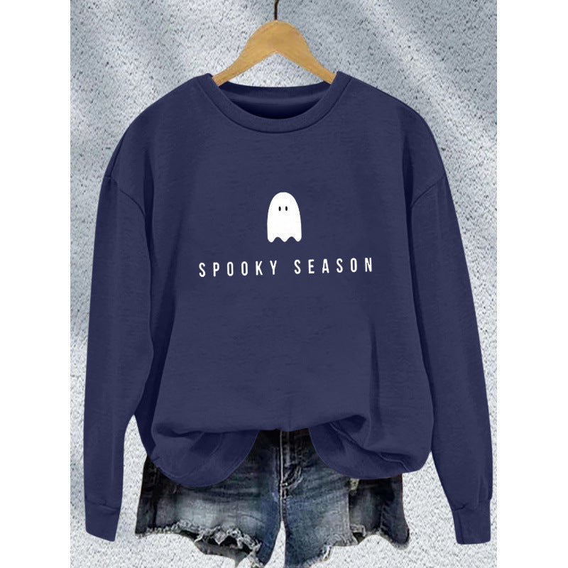 Damsvetttröja med avslappnad spöklik design och mjuk inre fleece Mirla-Eva Jonsson