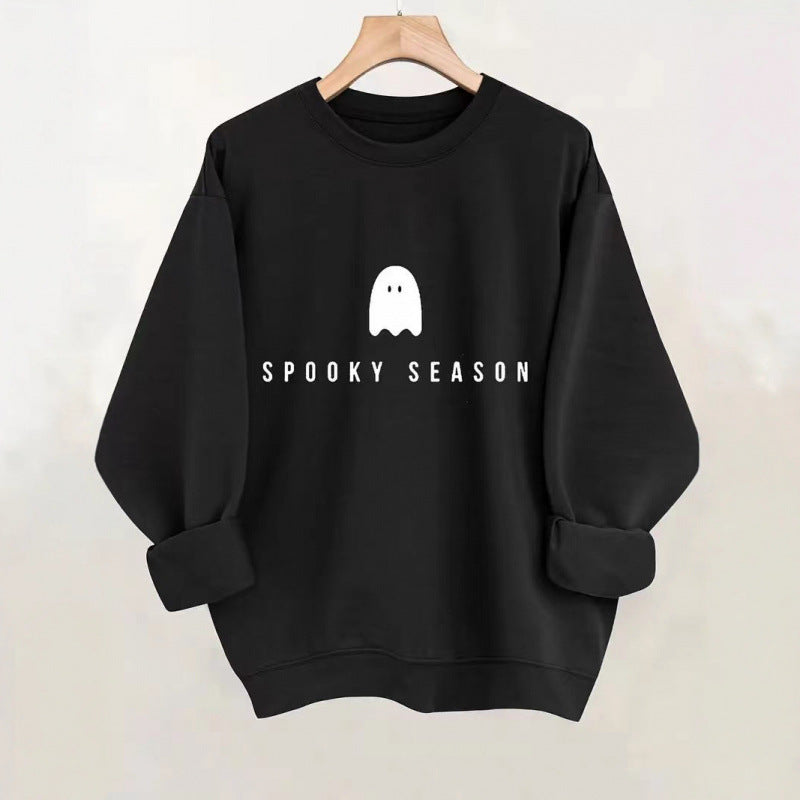 Damsvetttröja med avslappnad spöklik design och mjuk inre fleece Mirla-Eva Jonsson