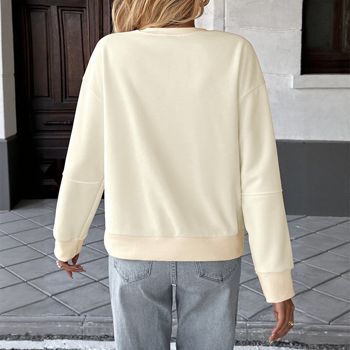 Damsweatshirt med unikt knytmotiv Mirla-Eva Jonsson