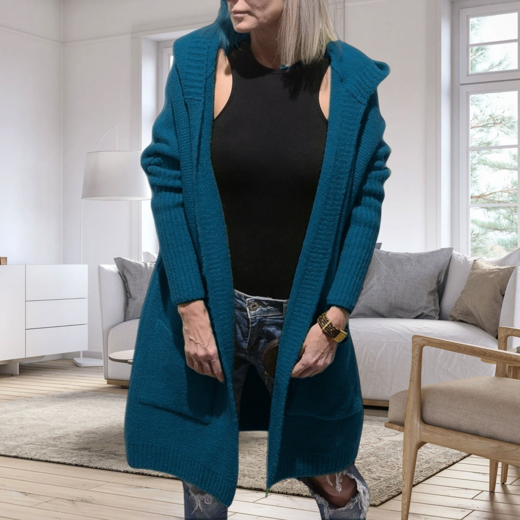 Damtröja med huva Mirla-Eva Jonsson