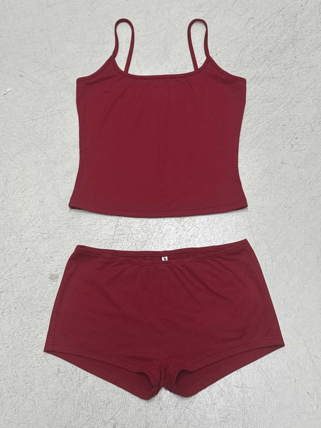 Damunderklädesett med spagettiband och bekväma shorts Mirla-Eva Jonsson