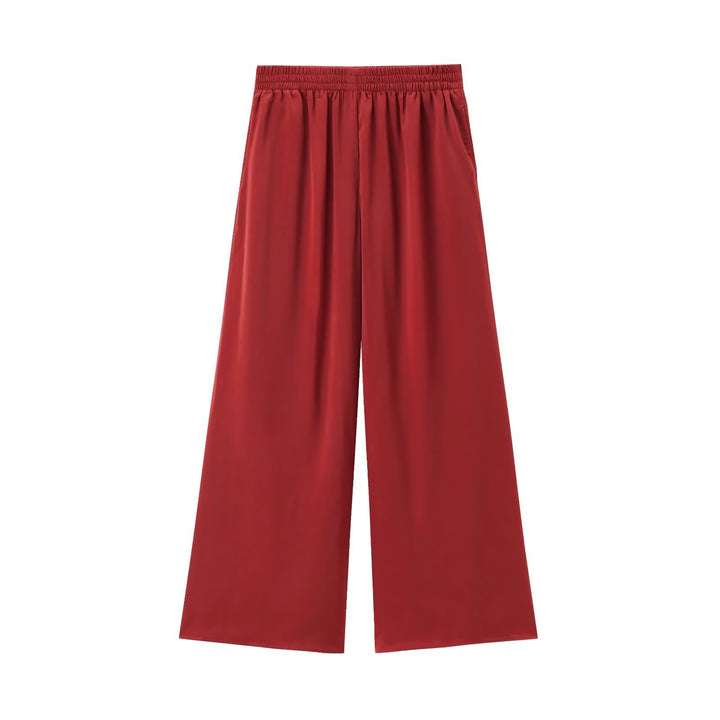 Damwide culotte med elastisk midja och flytande tyg Mirla-Eva Jonsson