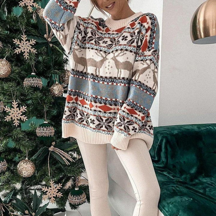 Danah - Supermysig Och Varm Damtröja I Jullook-Eva Jonsson