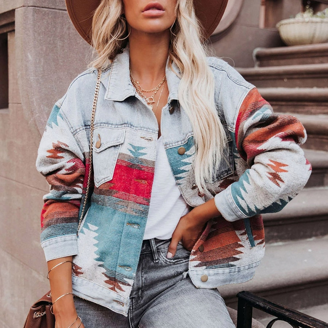 Denimjacka | Vintage | Ljusblå | Oversized Denimjacka | Damjacka-Eva Jonsson