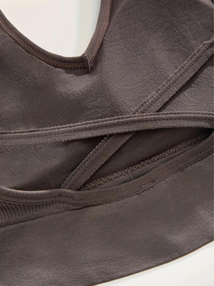 Diantha BH-set | 3st ribbad trådlös bralette-Eva Jonsson