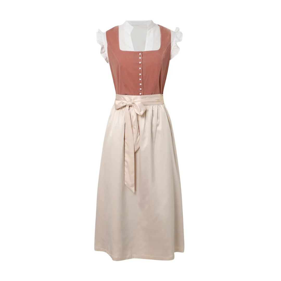 Dirndl | Kortärmad | Midi | Oktoberfestklänning | Oktoberfestkläder för kvinnor-Eva Jonsson