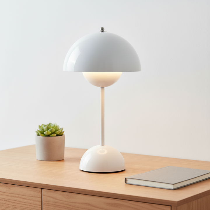 Dorsø Pillam | Skandinavisk Designer Bordslampa | Dimmbar & Modern (H 29,5 cm)-Eva Jonsson