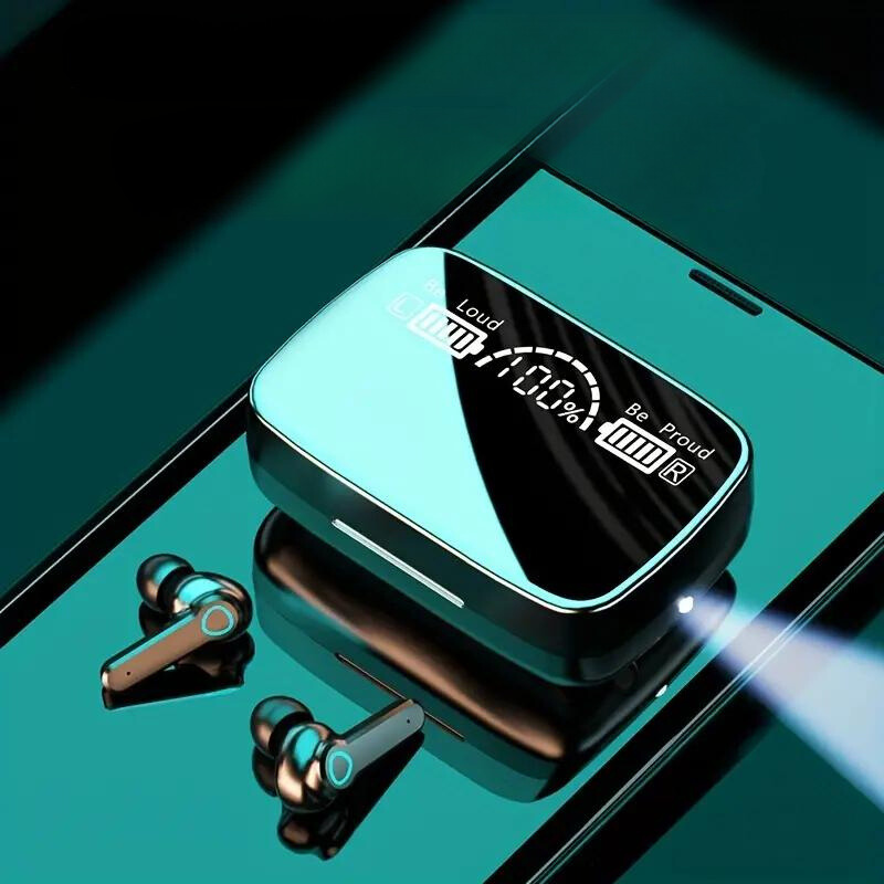EchoSync trådlösa hörlurar | In-Ear-hörlurar med digital batteridisplay-Eva Jonsson