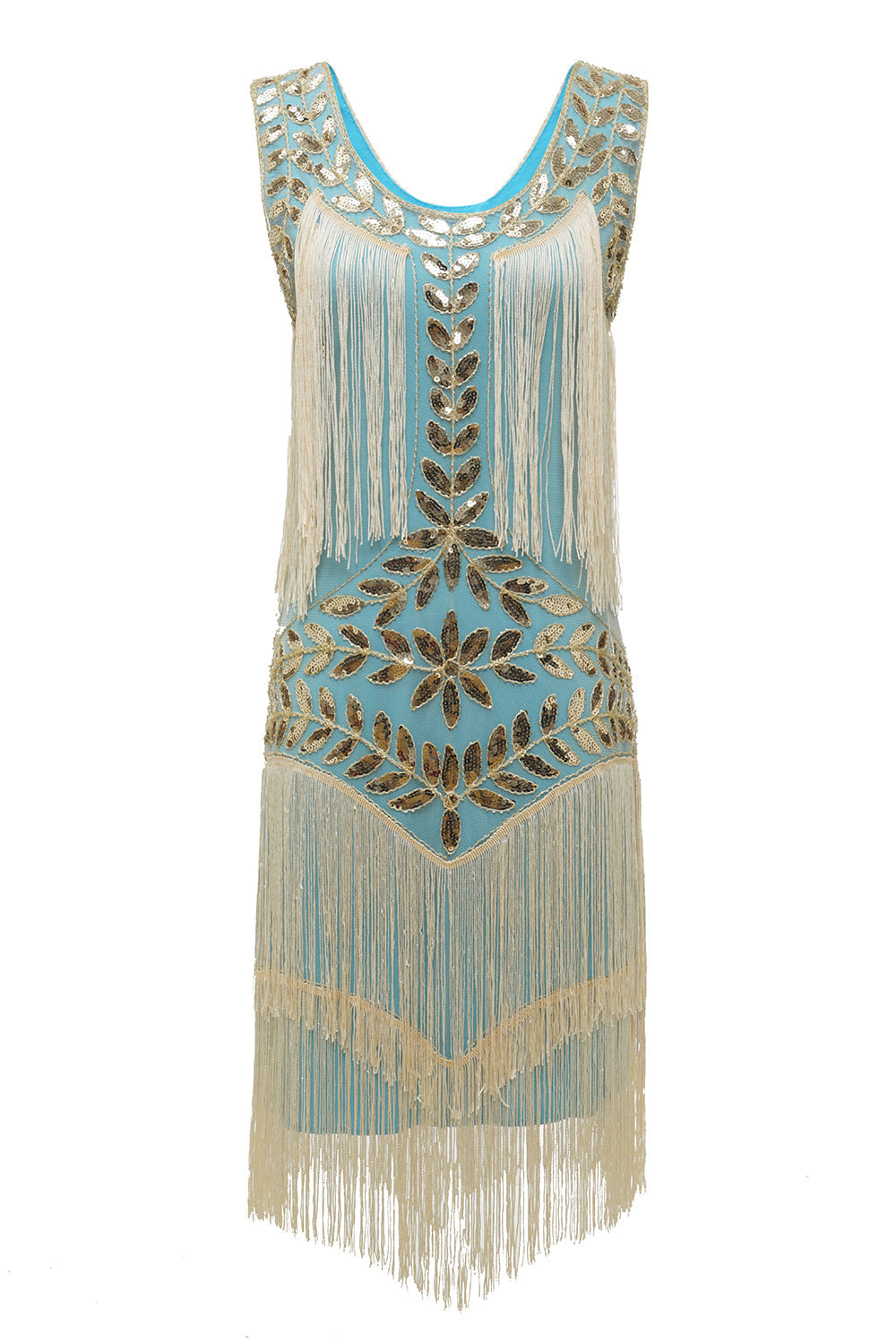 Elegant Charleston-paljettklänning med Hapsut-snitt för festliga tillfällen Mirla-Eva Jonsson