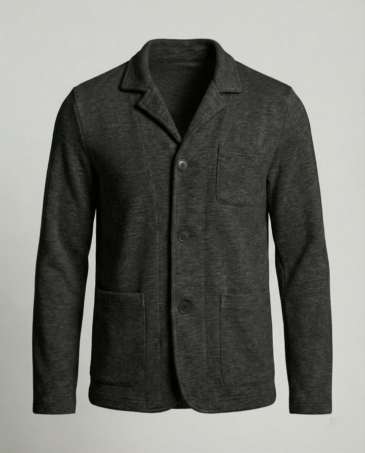 | Elegant blazer för män med fickor-Eva Jonsson