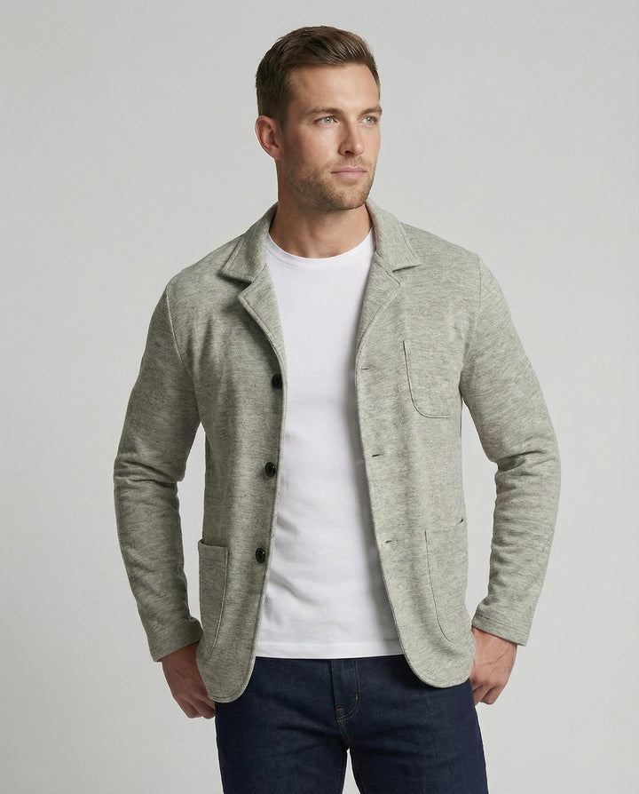 | Elegant blazer för män med fickor-Eva Jonsson