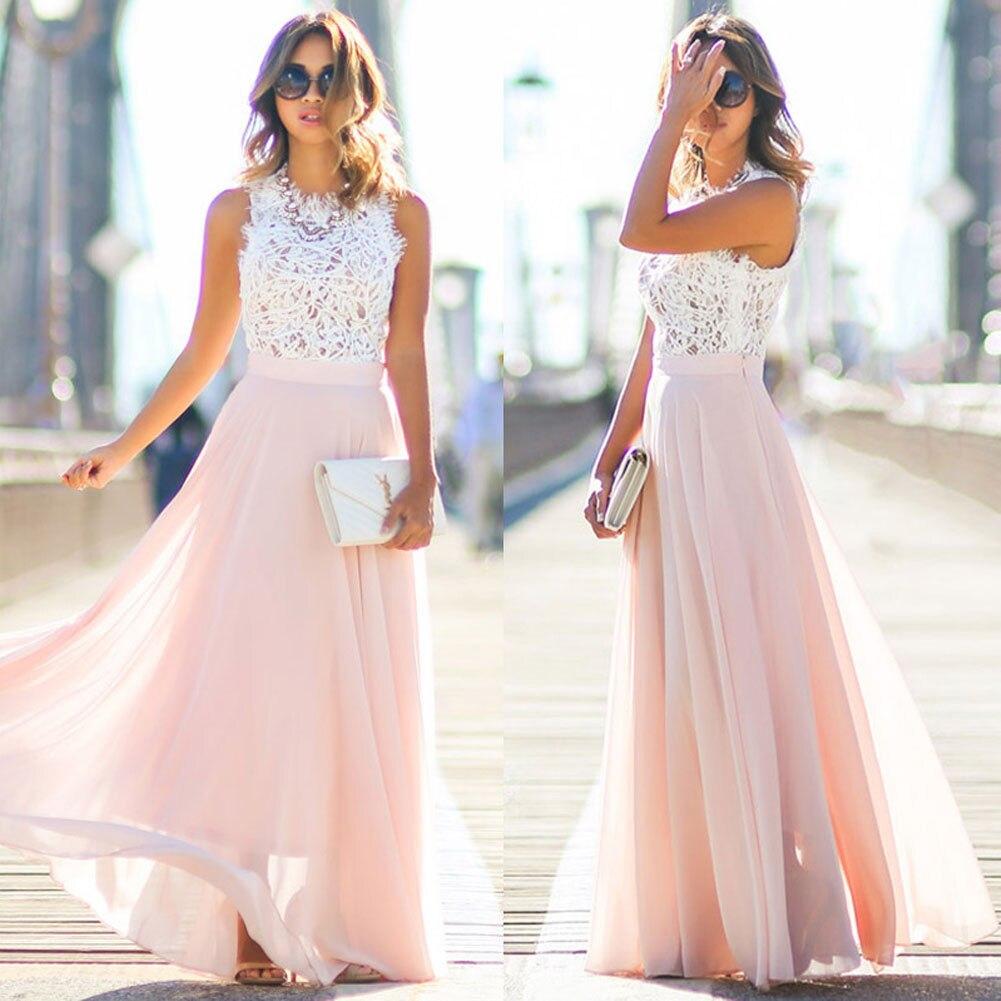 Elegant dam sommardress i spets för sommar Mirla-Eva Jonsson