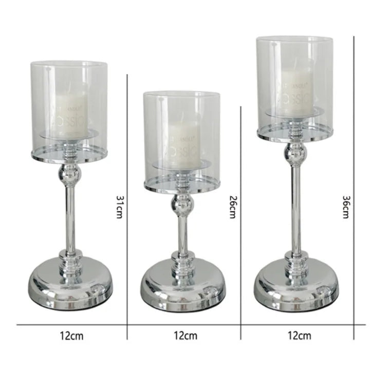 Elegant nordisk ljusstake för lyxig heminredning och restaurangornament-Eva Jonsson