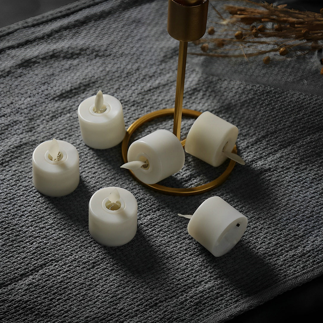 Elektroniskt ljus med rörlig låga | Veke-lös LED-ljus-Eva Jonsson