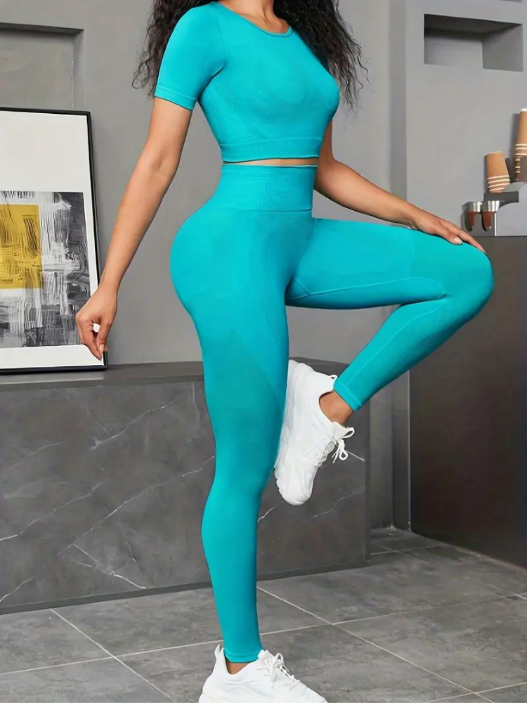 Esmée Workout Outfit | Dam 2st Matchande Aktiva Kläder-Eva Jonsson