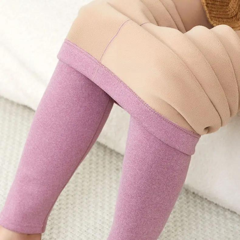 Eudora Vinterleggings | Varma leggings med fleecefoder för kvinnor-Eva Jonsson