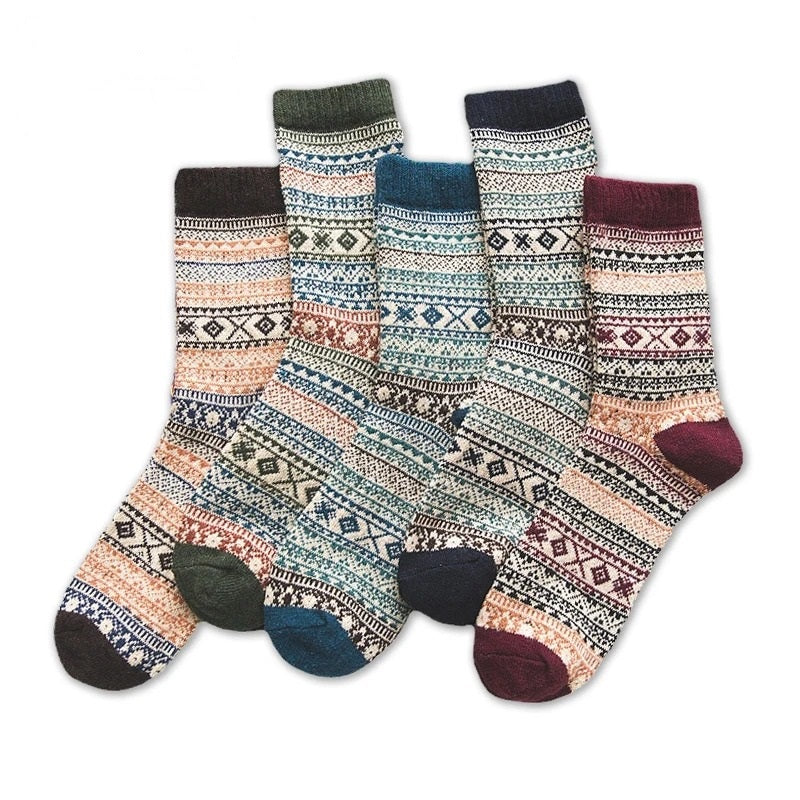 Mirla | 5-Pack Strumpor Megavarma Strumpor I Skandinavisk Design-Eva Jonsson