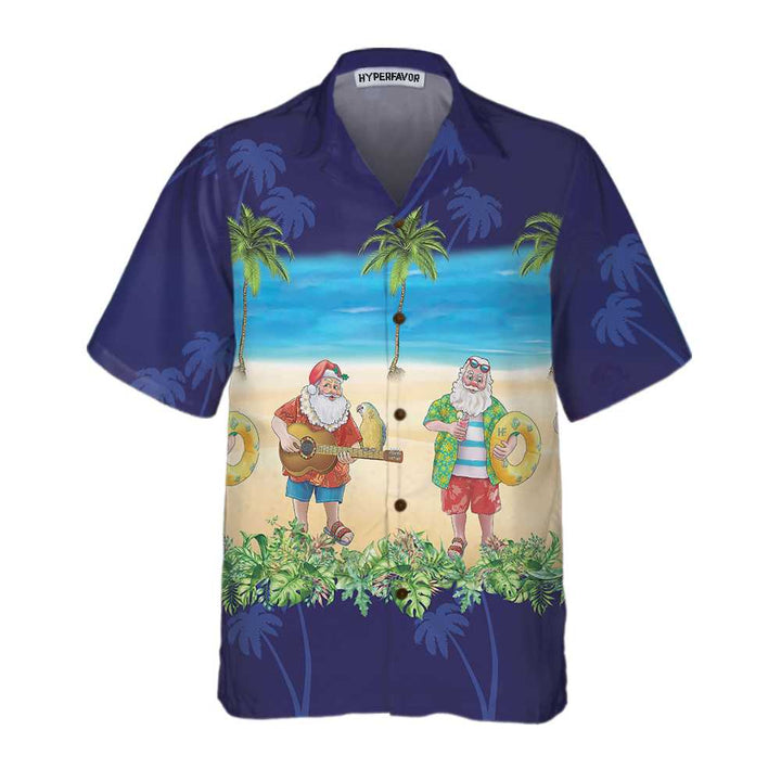 Mirla | Aloha-Skjorta Santa Hawaiian Shirt Roligt Santa Julsemester Skjorta Bästa Presenten För Julen-Eva Jonsson