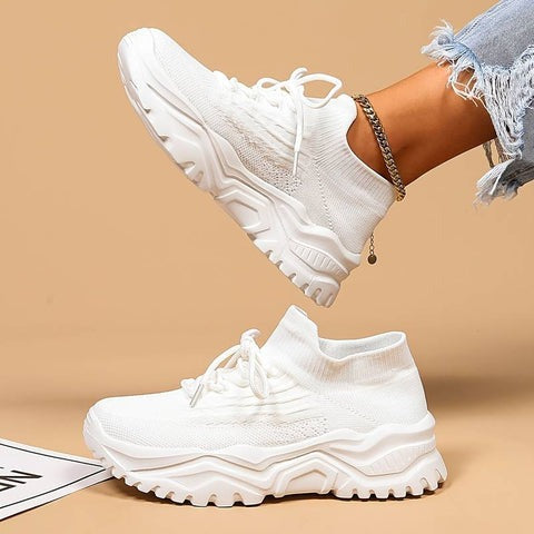 Mirla | Andningsaktiva dam sneakers med extra fotstöd-Eva Jonsson