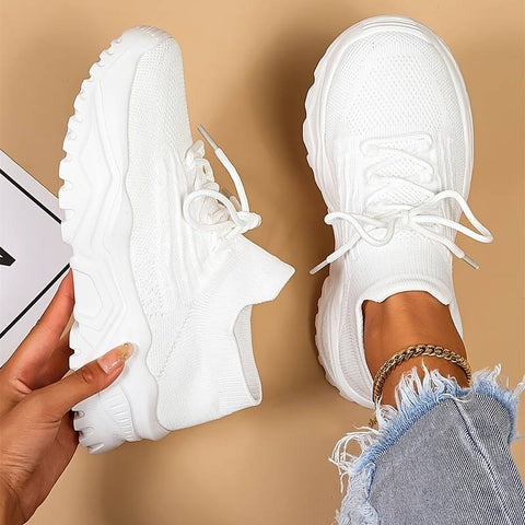 Mirla | Andningsaktiva dam sneakers med extra fotstöd-Eva Jonsson