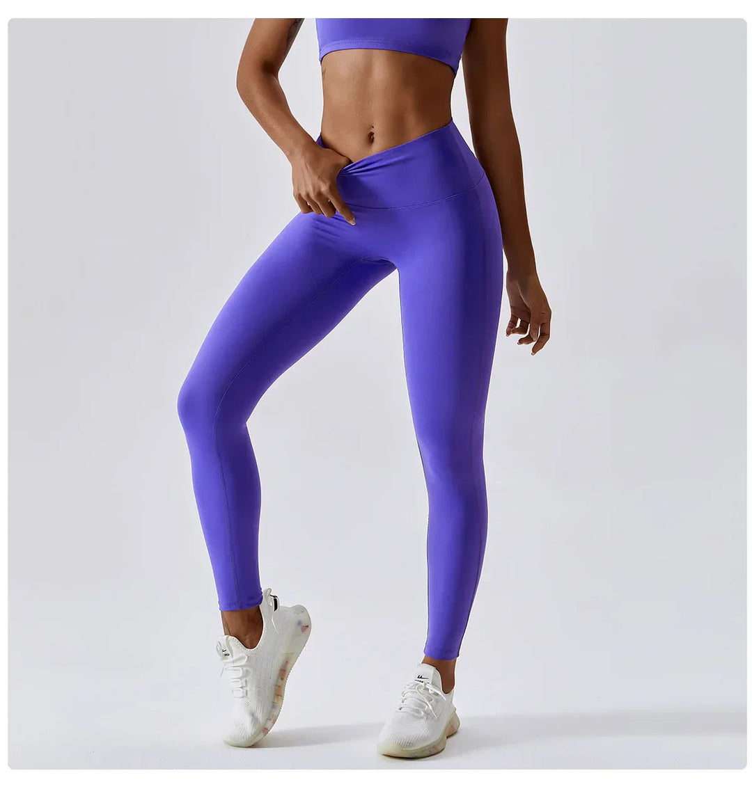 Mirla | Andningsbara Push-Up Yoga Leggings med Peach Lift-Eva Jonsson
