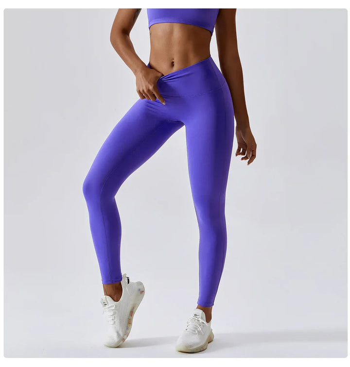 Mirla | Andningsbara Push-Up Yoga Leggings med Peach Lift-Eva Jonsson